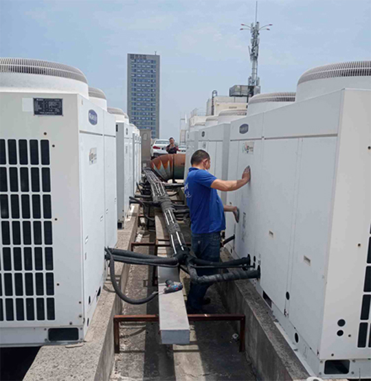 桦南中央空调制热和不制冷系统维修方法