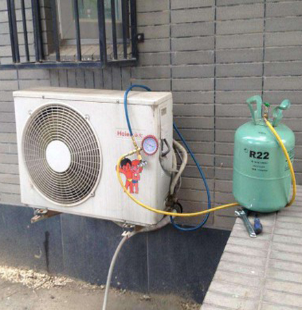 桦南空调加氟