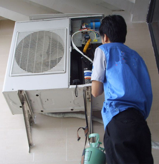 桦南空调开机无反应维修